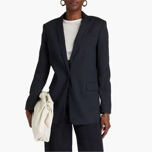 THEORY Linen-blend blazer
